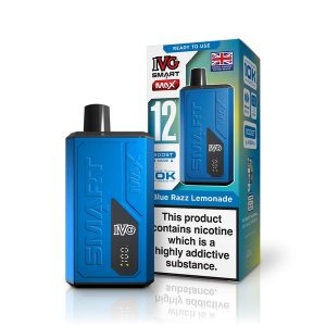 IVG Smart Max Pre-filled Kit with the flavour of Blueberry Raspberry and fizzy lemon